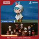 thumbnail image 2 of Nueva colección de adornos de juguete con caja ciega de la serie Hirono Shelter de Popmart Bubble Mart, regalo de Navidad hecho a mano, 2 of 5