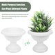 thumbnail image 3 of unbranded 4Ud Macetas Decorativas De Plástico Estilo Para Plantas En Balcones Y Patios, 3 of 8