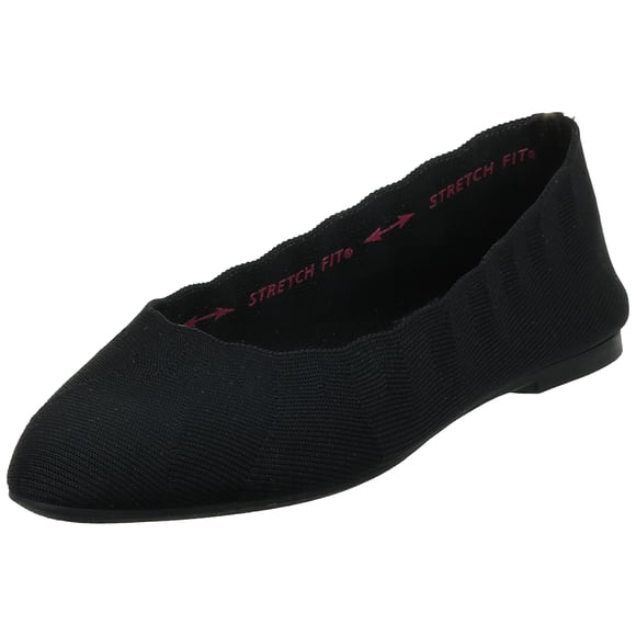 Zapatillas de ballet Skechers Cleo Bewitch para mujer, color negro 7