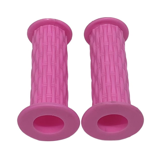 Wartleves NUEVO 1 par de empuñaduras para manillar de bicicleta de 7 colores para niños T8M1