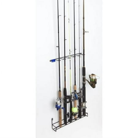 Rack Em Vertical 6- Rod Fishing Rack