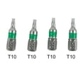 thumbnail image 1 of 4Pcs Magnetic T6-T40 Hex Head Screw Driver Bit 1/4inch Hex Shank 25mm Spanner, 1 of 8