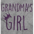 thumbnail image 2 of Grandmas Girl Princess Granddaughter Bodysuit Jumper Girls Infant Baby Brisco Brands NB, 2 of 6