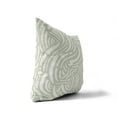 thumbnail image 3 of Cozy Swirl Light Green Throw Pillow, 3 of 4