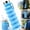 Blue, variant on Rongsi Collapsible Water Bottle, Reuseable BPA Free Silicone Foldable Water Bottles for Travel Gym Camping Hiking, Portable Leak Proof Sports Water Bottle with Carabiner -Blue