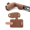 thumbnail image 5 of Motorcycle Shifter Protect Artificial Leather Easy Protector Shifter to Install Brown L, 5 of 5