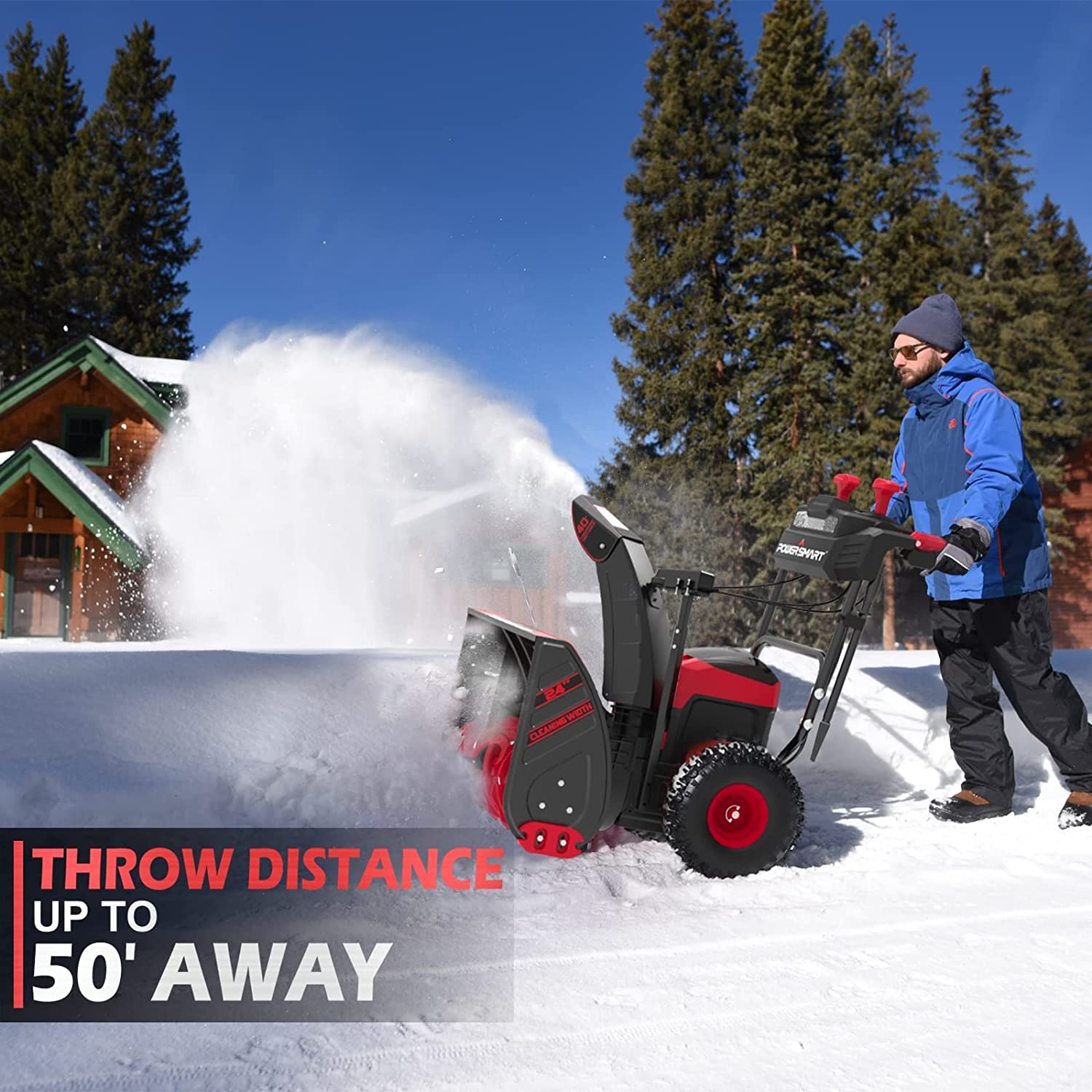 Max-Snow Snow blower 30HP to 80HP