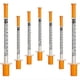 thumbnail image 1 of 50Pcs/Pack 1ML Syringe with 30G (8Mm Long) Lab Supplies Individually Sealed Package, 1 of 5