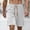 (Casual 86)White, variant on Mens Plus Size Shorts Big Tall Bottoms Ice Silk Summer Thin Drying Beach Loose Sports Casual Fashion Oversize Short Pants