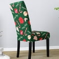 thumbnail image 6 of Party Banquet Washable 4PCS Chair Slipcover Chair Slip Covers For Dining Chairs Removable Dining Chair Covers Set, 6 of 6