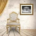 thumbnail image 3 of Highsmith, Carol 18x15 Gold Ornate Wood Framed with Double Matting Museum Art Print Titled - U.S. Supreme Court building, Washington, D.C. - Black and White Variant, 3 of 4
