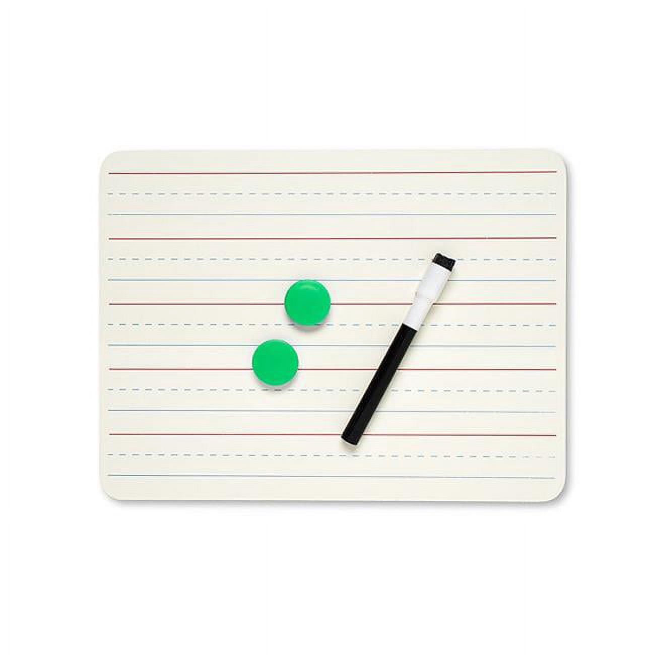 Plain & Lined Dry Erase Board Magnetic 2 Sided