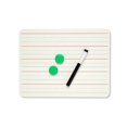 thumbnail image 1 of Plain & Lined Dry Erase Board Magnetic 2 Sided, 1 of 2