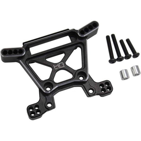 Hot Racing HRARUF2801 Alumimum Front Shock Tower for Traxxas 4x4 Rustler