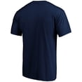 thumbnail image 3 of Men's Fanatics Navy Milwaukee Brewers Heart & Soul T-Shirt, 3 of 3