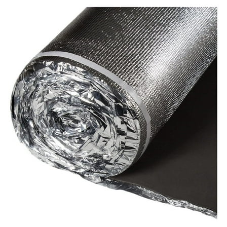 Vapor Barrier Flooring Underlayment - 3in1 Silent Padding - 2mm w/Overlap and Tape Attached - IIC 65 - Bestlaminate 100 sf/roll