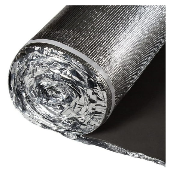 Vapor Barrier Flooring Underlayment - 3in1 Silent Padding - 2mm w/Overlap and Tape Attached - IIC 65 - Bestlaminate 100 sf/roll