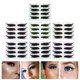 thumbnail image 3 of 28 pares calcomanías de línea de ojo impermeable duradera de delineador de ojos con pestañas brillantes, 3 of 5