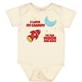 thumbnail image 3 of Inktastic I Love My Grammy to the Moon and Back Boys or Girls Baby Bodysuit, 3 of 5