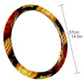 thumbnail image 4 of Thanksgiving Corn 14.5 Inch Printing PVC Leather Car Wheel Cover Steering Wheel Cover Auto Accessories, 4 of 6