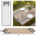 thumbnail image 3 of Vintage Sunflower Table Runner Linen Burlap Table Runner 70 Inches Long Farmhouse Country Floral Plant Dresser Scarves for Kitchen Island Coffee Dining Party Wedding Banquet Holiday Decor 13"x70", 3 of 8