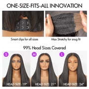 LUVME 10 All-Day Comfort Wig Ombre Ginger Blunt Cut Bob Glueless Minimalist HD Lace Wig Pre-Cut Lace for Women