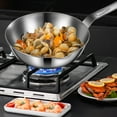 thumbnail image 4 of WOAHU Non-Stick Pan,Stainless Steel Frying Pan,Egg Pan 316 Stainless Small Frying Pan With Multi Layer Bottom For Butter Melting And Omelet Cooking Compatible With And Induction Stoves, 4 of 4