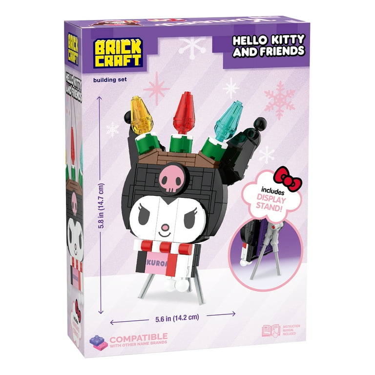 Brickcraft Sanrio Kuromi Decoration Building Kit (149-Piece Set
