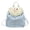 Light Blue, variant on Cute Fruit Pattern Drawstring Backpack, Lightweight Nylon Mini Daypack for School Daily Travel