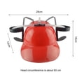 thumbnail image 3 of JUNWELL Drinking Helmet Adjustable Labor-saving Plastic Novelty Lazy Drinks Helmet Supplies for Home, 3 of 12