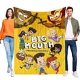 thumbnail image 1 of Big Mouth anti-pilling, suave, ligera, esponjosa y acogedora de lujo para hogar y cocina – Perfecta para niños y adultos,100X130cm, 1 of 6