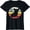 Black, variant on Fine Distressed Retro Vintage French Bulldog Pet Dog Mom T-Shirt