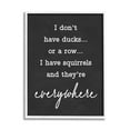 thumbnail image 4 of Stupell Industries Witty Ducks In A Row Phrase Humorous Typography Graphic Art White Framed Art Print Wall Art, Design by Lettered and Lined, 4 of 5