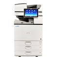 thumbnail image 1 of Restored Ricoh Multifunction Copier, Printer, Scanner, Fax, 35 ppm, Duplex, Office MFP with Finisher, P/N: MP 3555, 1 of 1