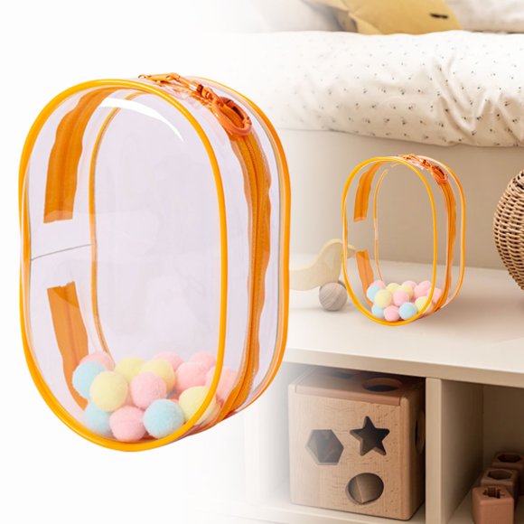 WHEANG Suitable For 7 "dolls Protective Case Large Display Bag With Keychain Carrying Case Keychain Charms For Collectibles