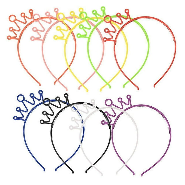 9 Pcs Girls Headband Tiara Headband Birthday Party Kids Party Favors Party Hats Birthday