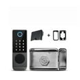 thumbnail image 1 of Door Lock, Wiring Outdoor Waterproof Tuya Smart Lock Double Side Fingerprint Lock IC Card Digital Keypad Electronic Door Lock ,Easy to Install, 1 of 7
