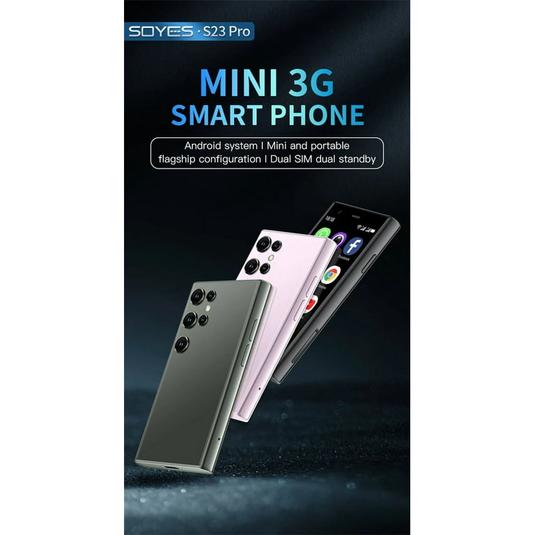 SOYES S23 Pro Mini Smartphone Unlocked, Android 8.1, Dual SIM, 3.0 Inch HD  Display, 2GB+16GB Storage, 1000mAh Battery, Small Original Original Cell  Phone From Unitedtech, $41.62