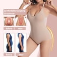 thumbnail image 4 of Mono de tirantes de gran tamaño Pantalones moldeadores Pantalones que se fruncen en el pecho que moldean la cadera y la cintura, 4 of 6