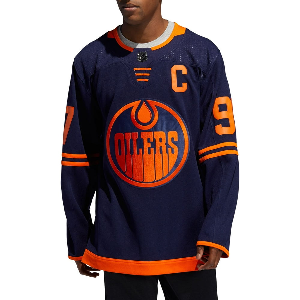 adidas Men's Edmonton Oilers Connor McDavid 97 Authentic Pro Alternate