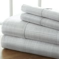 thumbnail image 4 of Simply Soft Striped Patterned 4 Piece Bed Sheet Set, 4 of 4