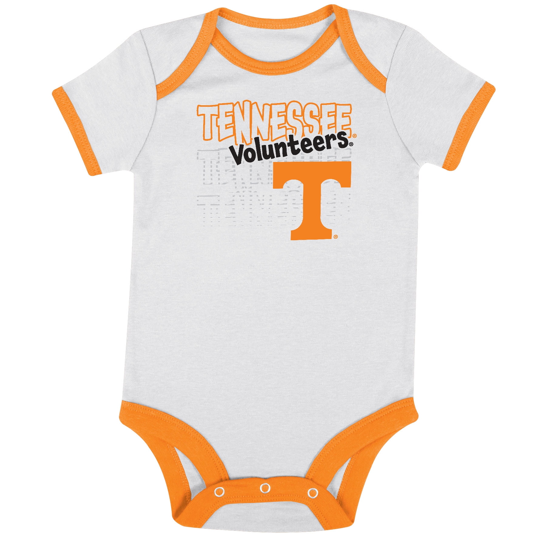 NCAA Tennessee Volunteers Infant & Toddler Onesies, 3-Pack