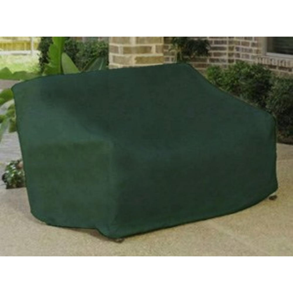 Durable Outdoor Patio Vinyl 3-Seat Glider Chair Cover - Green - Walmart