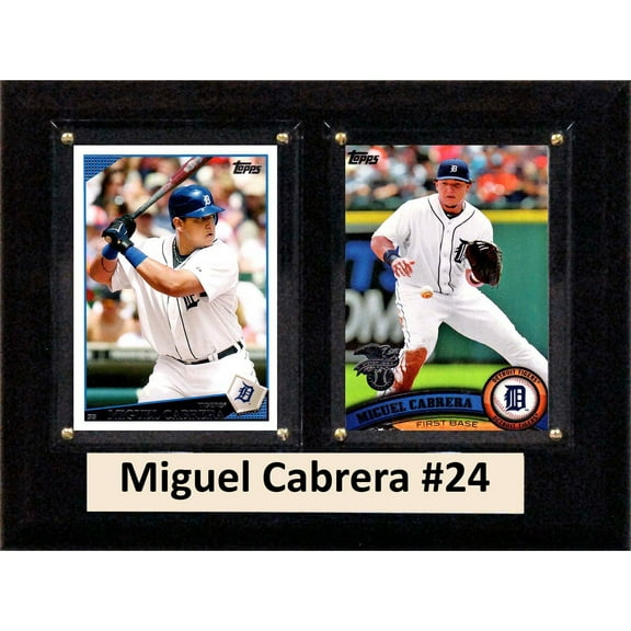 Miguel Cabrera Detroit Tigers 6'' x 8'' Plaque
