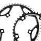 thumbnail image 3 of Plato para bicicleta de carretera, 130 mm BCD, redondo, mecanizado en CNC, de aluminio. Negro, 3 of 9