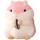 thumbnail image 1 of Animales de peluche de hámster de 9 pulgadas, juguete de hámster kawaii para niños, niñas, color rosa, 1 of 4