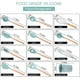 thumbnail image 4 of Kitchen Utensil Set, Silicone Cooking Utensils 12 Pcs Kitchen Tools With Natural Wooden Handles For Home Household Apartment Essentials Nonstick Cookw, 4 of 5