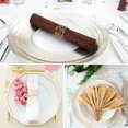 thumbnail image 4 of NETSENG Metal Mesh Napkin Rings, Gold Napkin Rings for Dinner Party, Wedding, Birthday, Family Gatherings,6 Pack, 4 of 4
