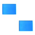 thumbnail image 2 of mmirethe Durable Silicone Baking Sheet for Non-Stick Cake Baking Heat Resistant Blue 26x31cm 2Set, 2 of 6
