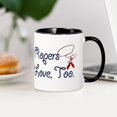 thumbnail image 4 of CafePress - Goat Ropers Mug - 11 oz Ceramic Mug - Novelty Coffee Tea Cup, 4 of 6